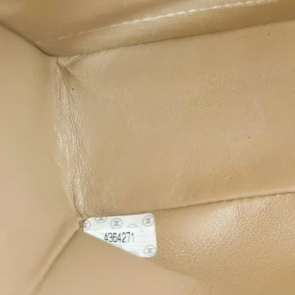 Chanel Double Flap Medium Bag Quilted Lambskin Beige - Picture 16 of 16